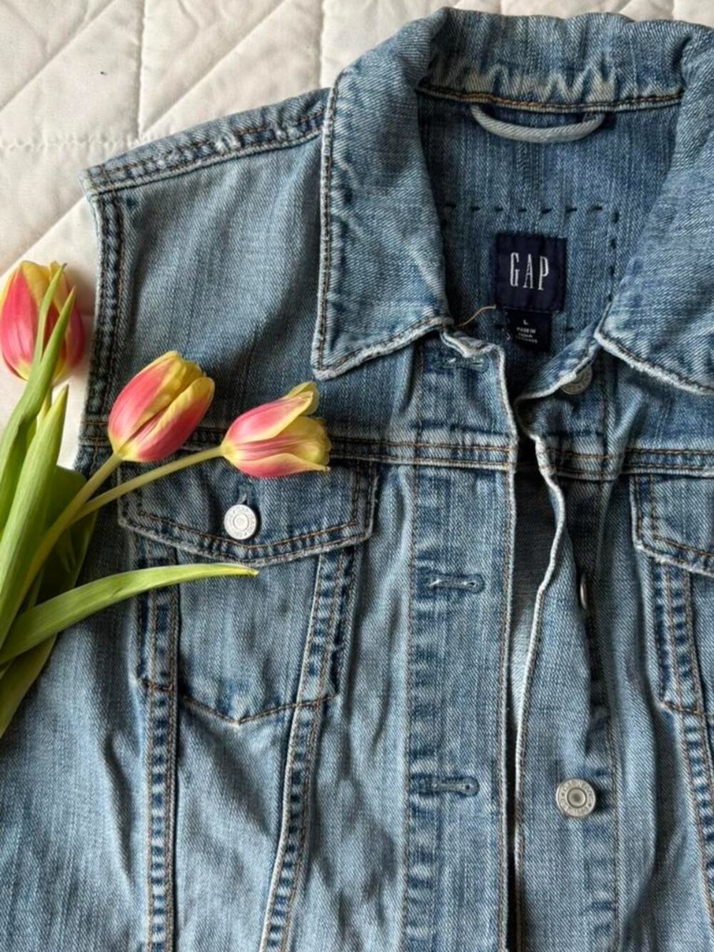 Vintage 2000s Gap Brand Denim Vest